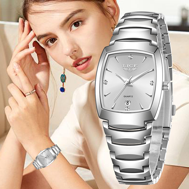 Luxury Watch Ladies - Relógio Feminino LIGE 2026 Novo, Luxuoso,