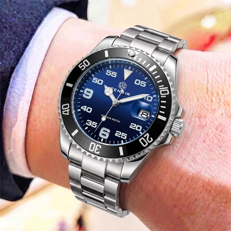Luxury Watch It - Relógio clássico masculino de quartzo com