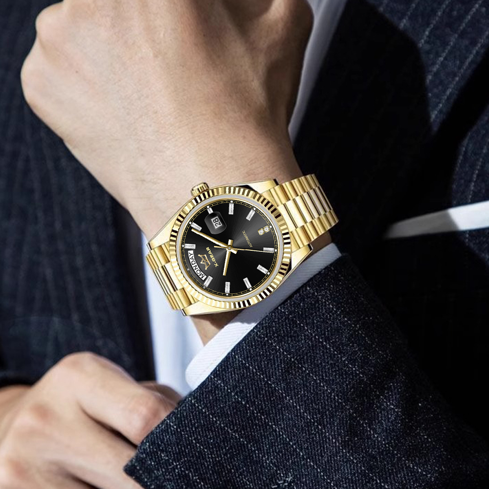 Luxury X I Watch - Relógio Mecânico Automático de Luxo Masculino,