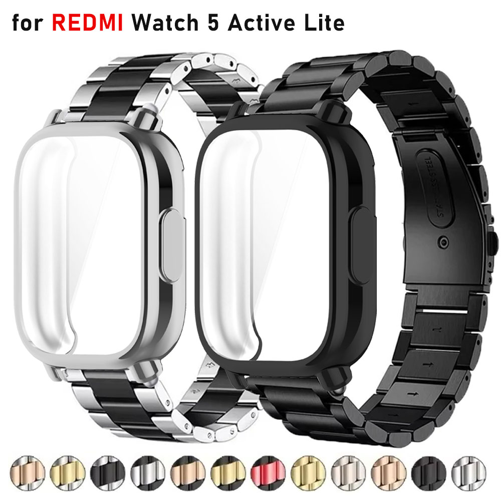 Xiaomi Luxury Watch - Capa + pulseira de metal luxuosa