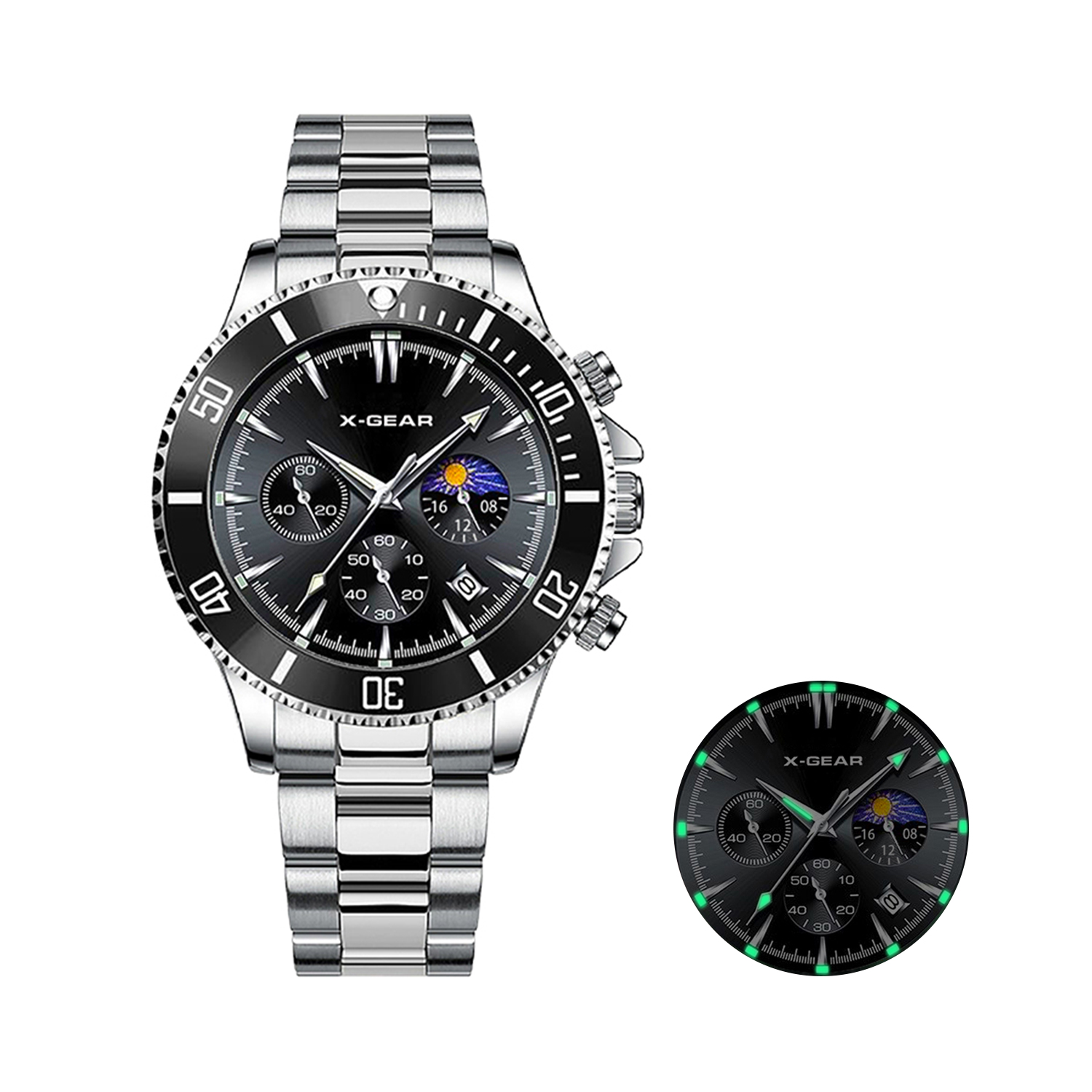 Luxury X I Watch - Relógio de Quartzo Masculino X-GEAR Fashion