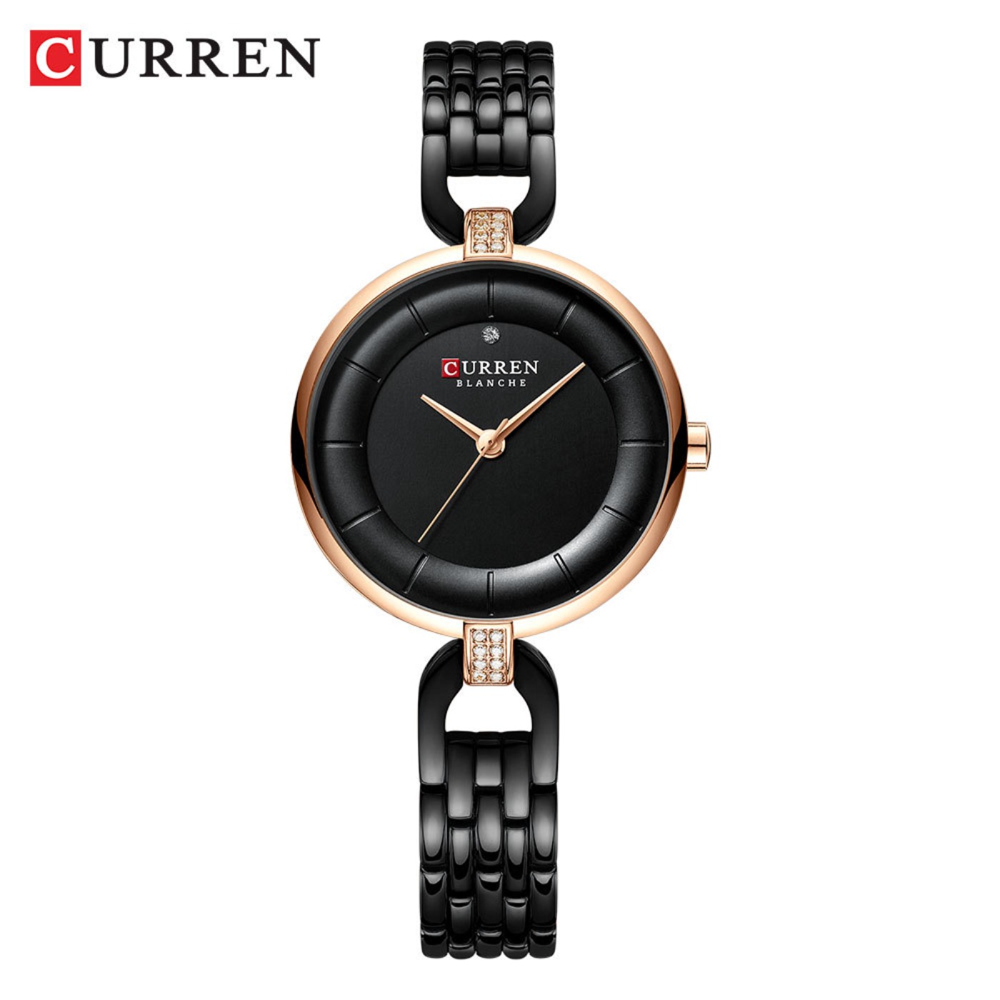 Luxury Quartz Watch Brands - Relógio Feminino CURREN de Luxo, Marca