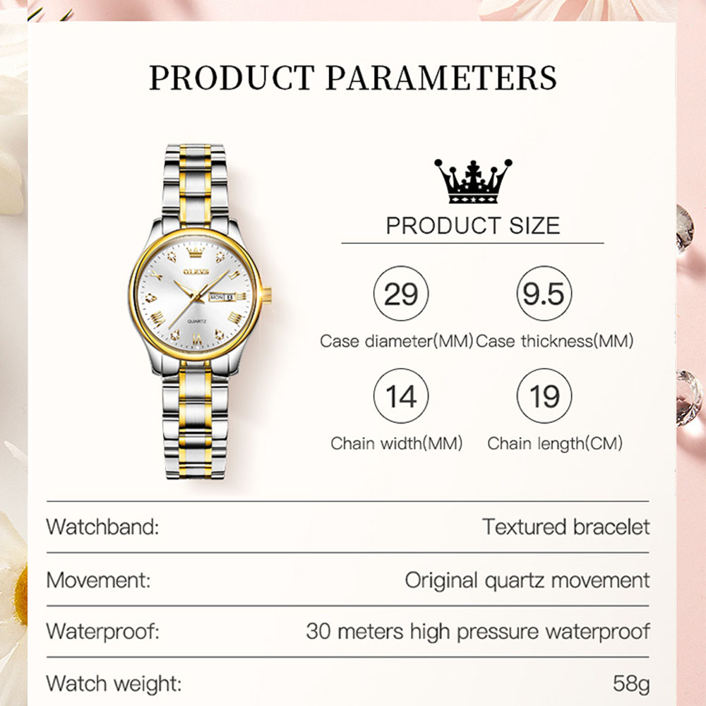 OLEVS-Relógio de Quartzo Imper - Luxury Watch Index avaliação e preço