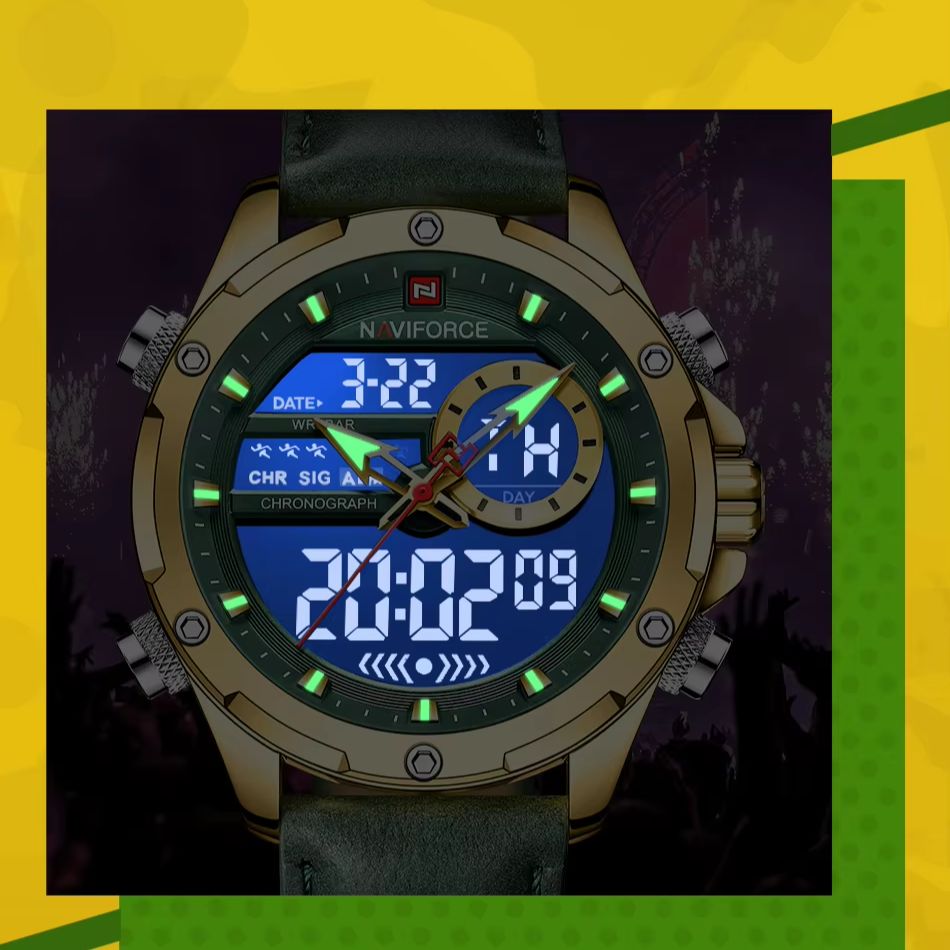 Naviforce relógios de pulso do - Luxury Watch Holder For Men avaliação e preço