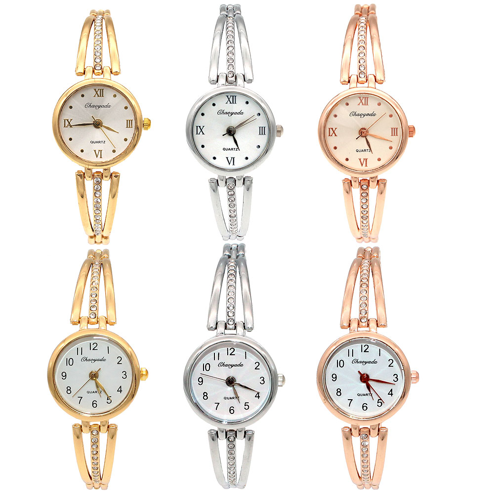 Relógio feminino com pulseira  - Luxury Quartz Watch Brands avaliação e preço