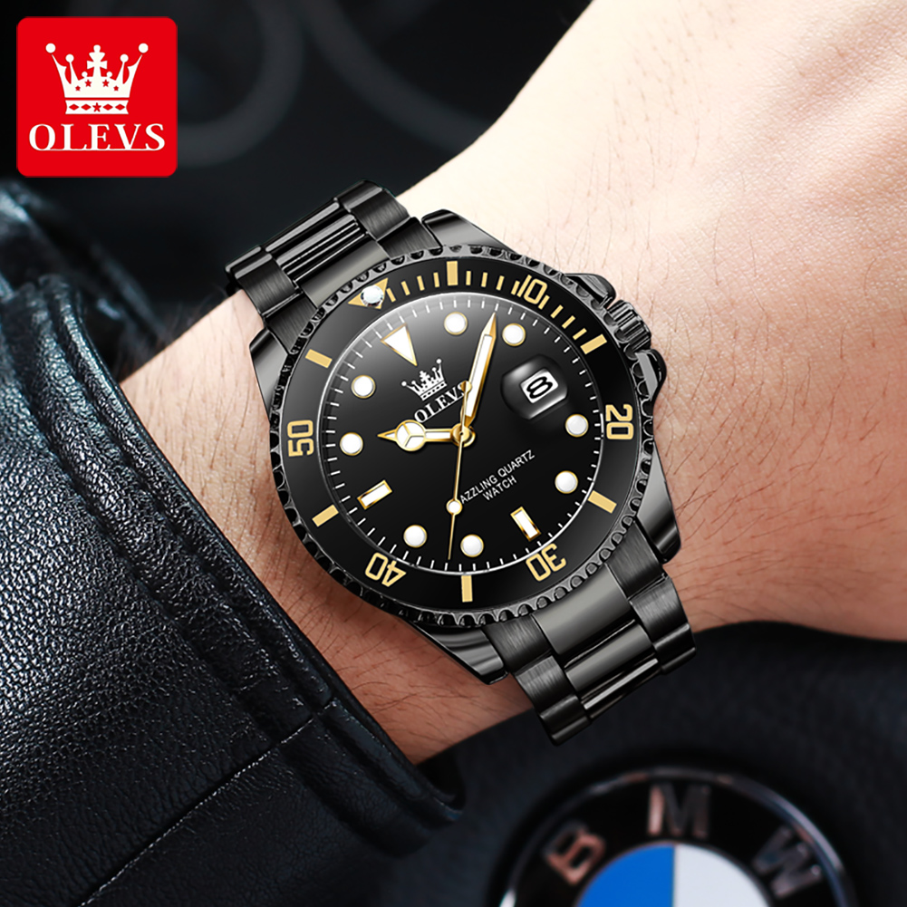 Olevs 5885 relógio masculino m - Luxury Quartz Watch Brands avaliação e preço