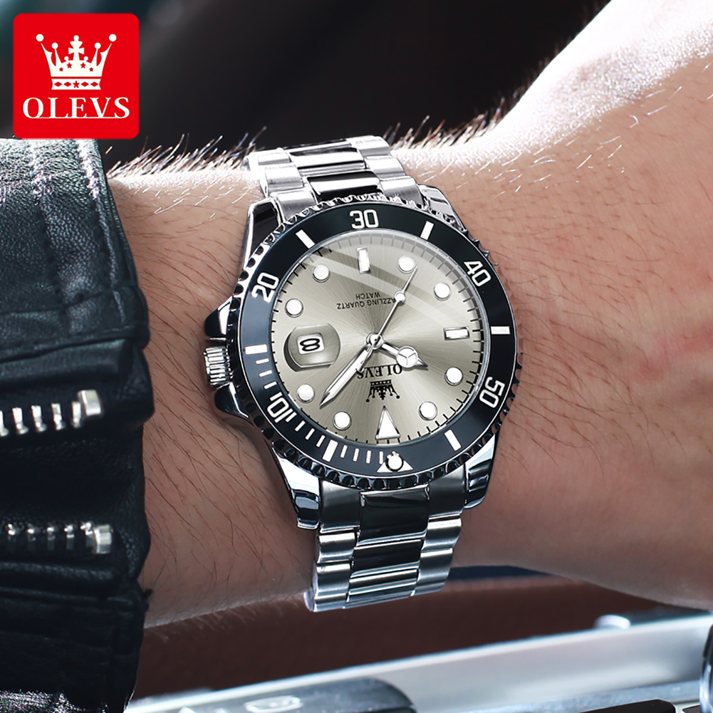 Olevs 5885 relógio masculino m - Luxury Quartz Watch Brands avaliação e preço