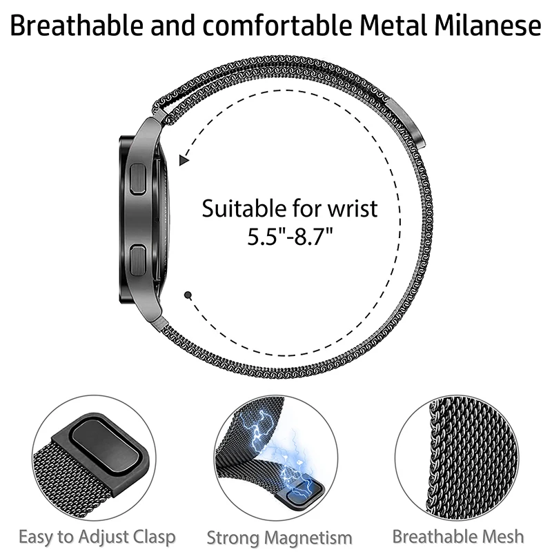 Pulseira Milanese Loop para Re - Xiaomi Luxury Watch avaliação e preço