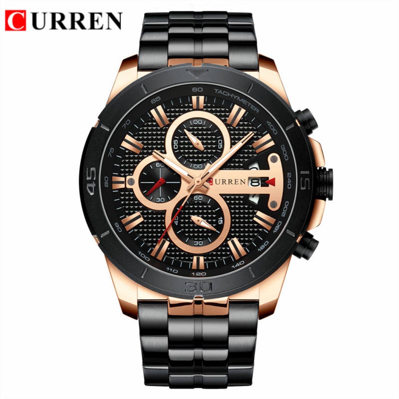Relógio CURREN Masculino à Pro - Luxury Quartz Watch Brands avaliação e preço