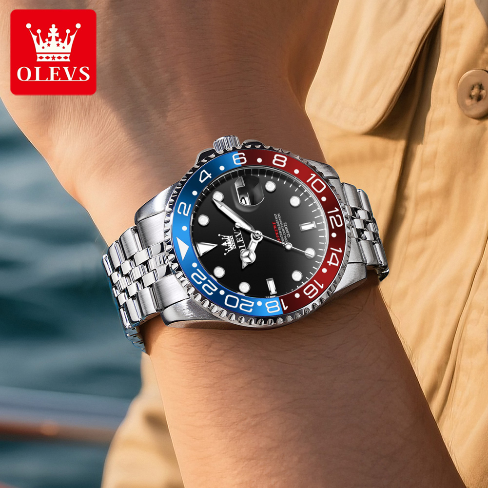 Relógio Masculino OLEVS 5657 O - Luxury Quartz Watch Brands avaliação e preço