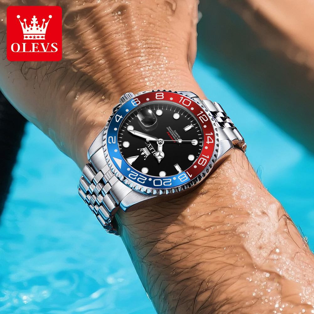 Relógio Masculino OLEVS 5657 O - Luxury Quartz Watch Brands avaliação e preço