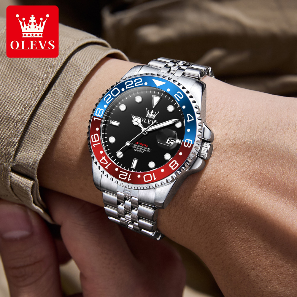 Relógio Masculino OLEVS 5657 O - Luxury Quartz Watch Brands avaliação e preço