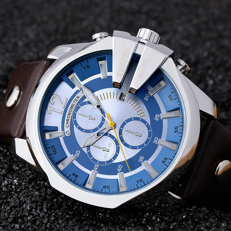 Curren relógios masculinos mar - Luxury Watch Holder For Men avaliação e preço
