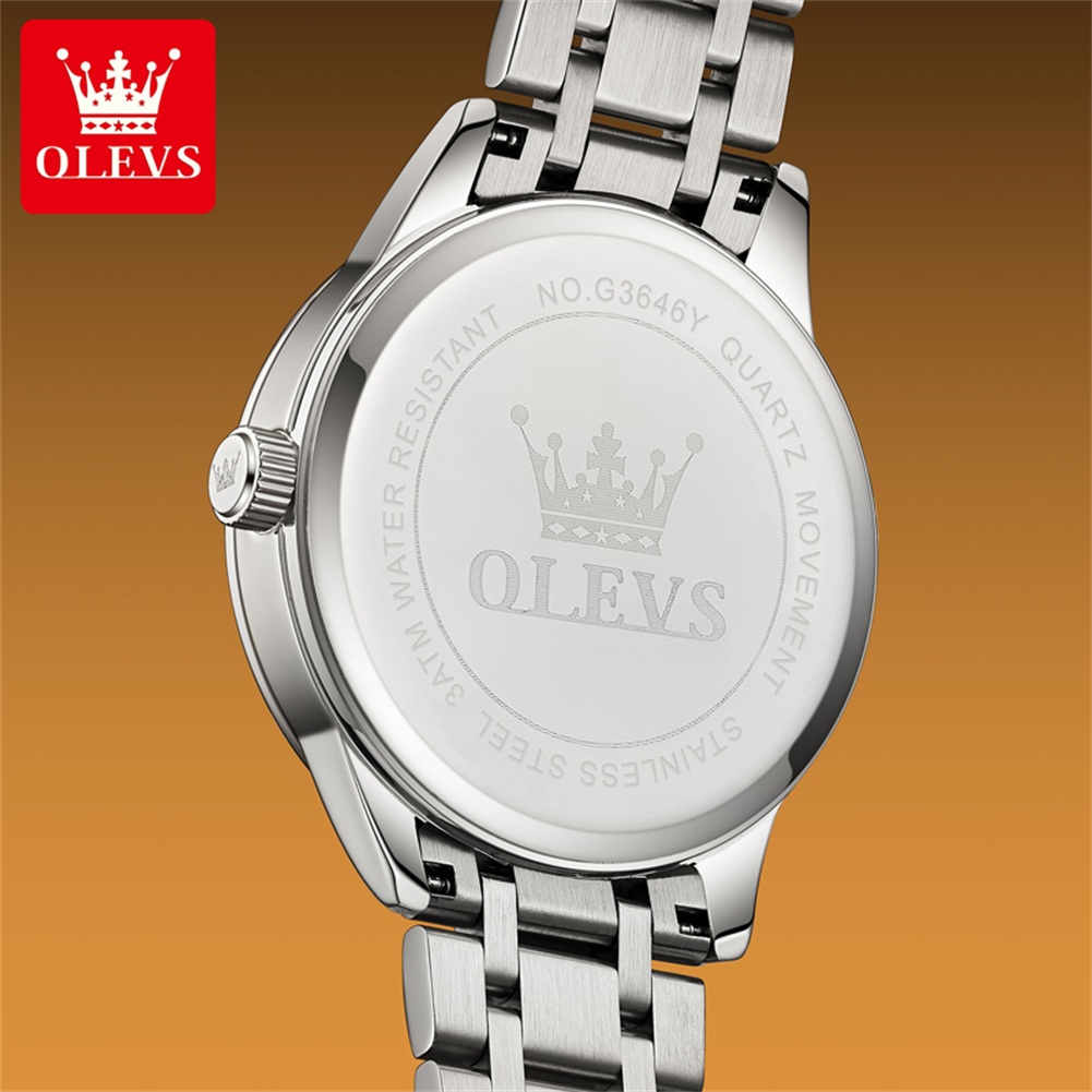 Olevs fase da lua relógios mas - Luxury Quartz Watch Brands avaliação e preço