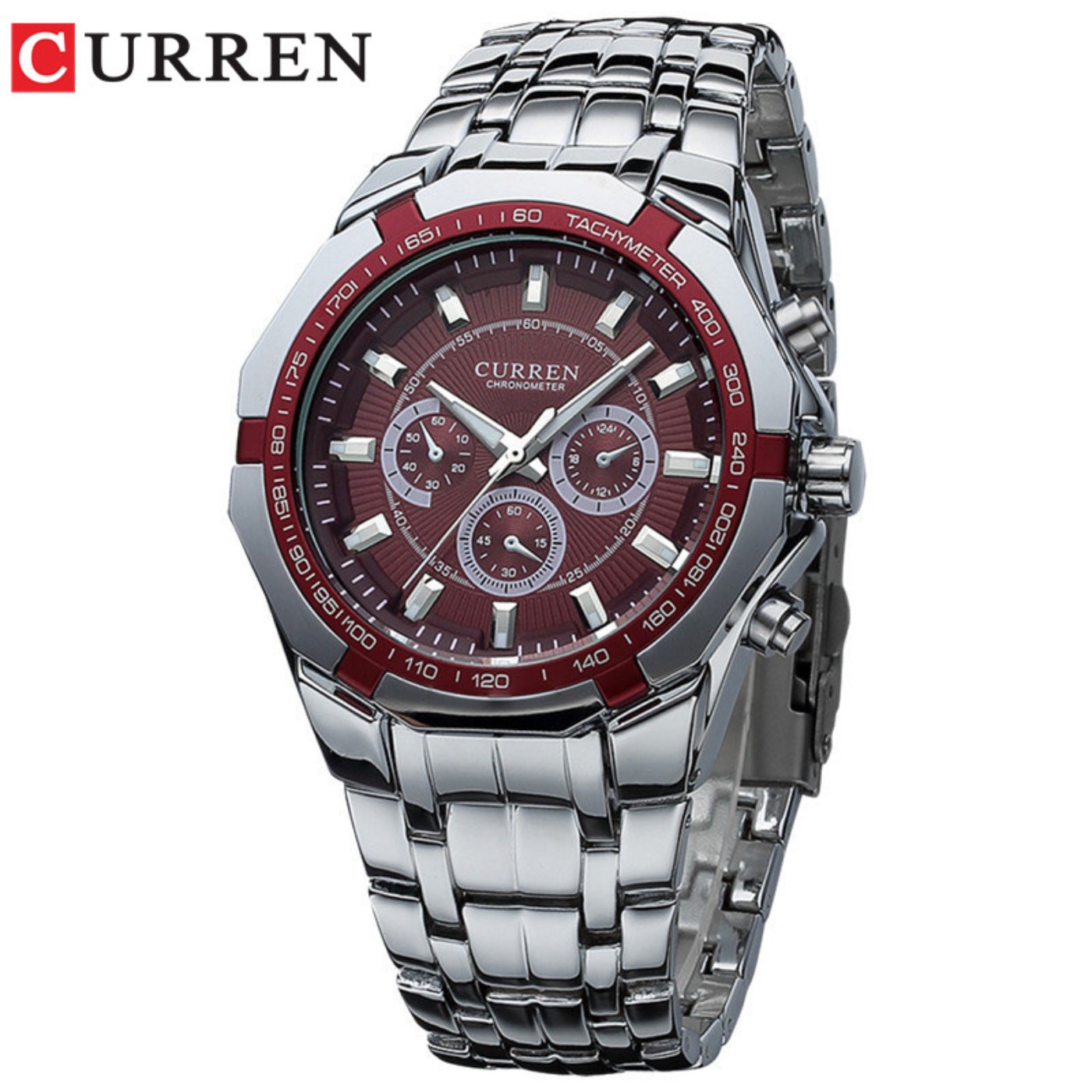 Relógio Masculino de Luxo CURR - Luxury Watch Uk avaliação e preço