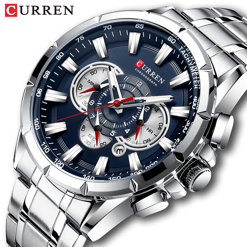 Curren relógio de pulso mascul - Luxury Watch Audemars Piguet avaliação e preço