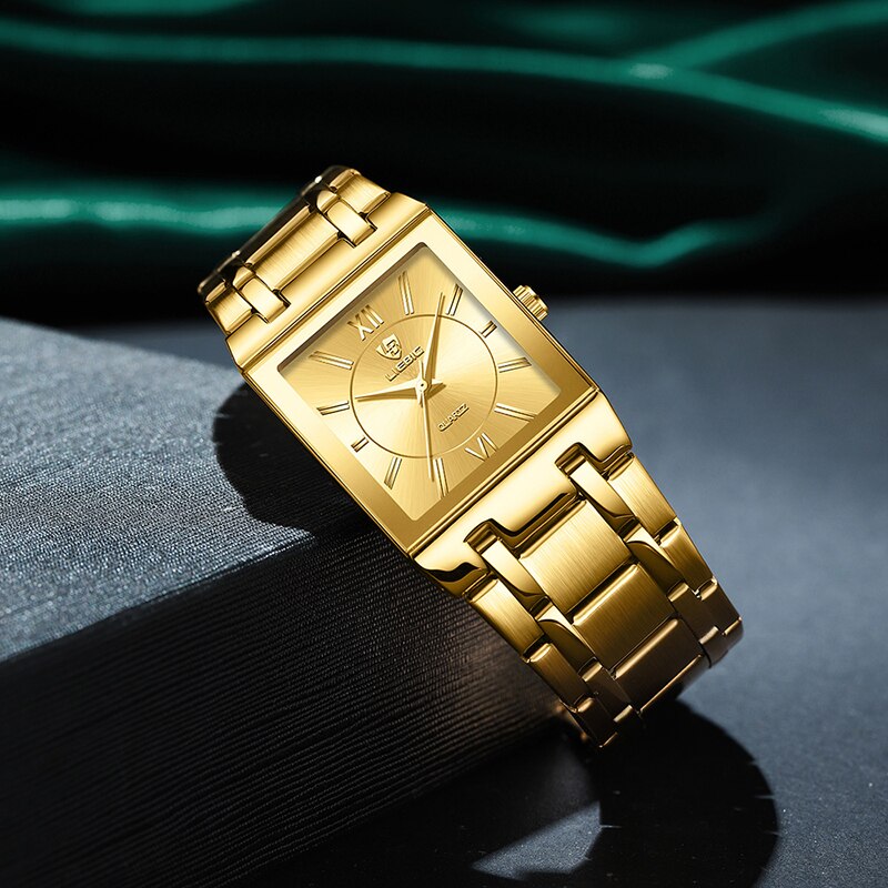 Liebig luxo dourado quartzo re - Luxury Watch Uk avaliação e preço