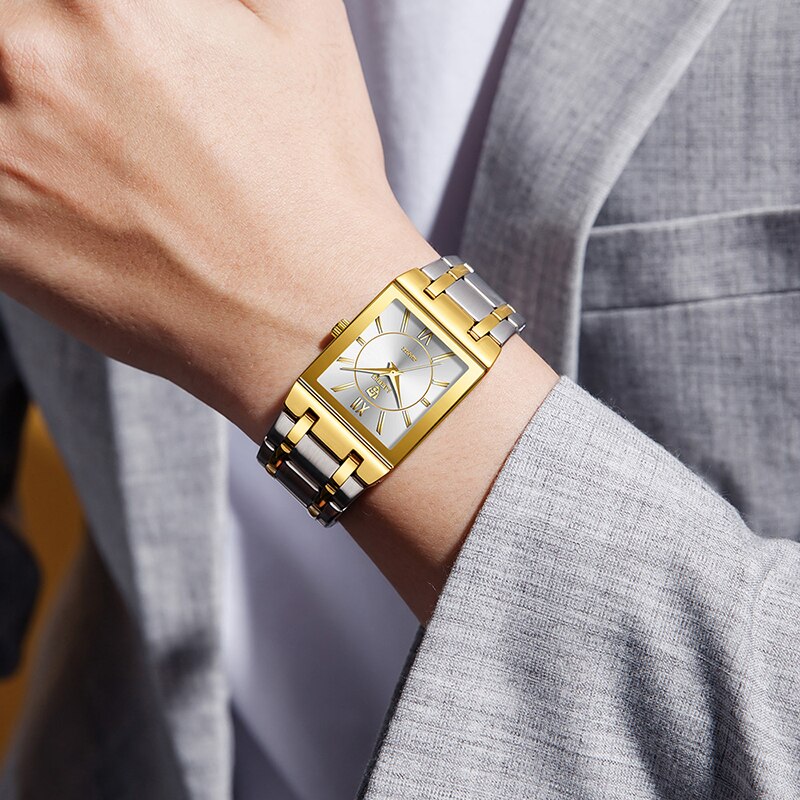 Liebig luxo dourado quartzo re - Luxury Watch Uk avaliação e preço
