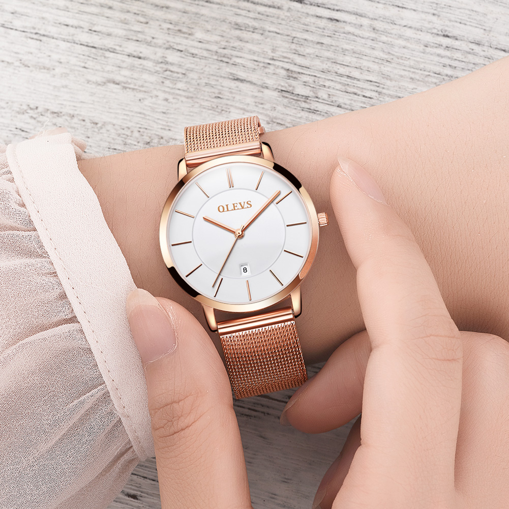 Olevs relógios para mulher qua - Luxury Watch Ladies avaliação e preço