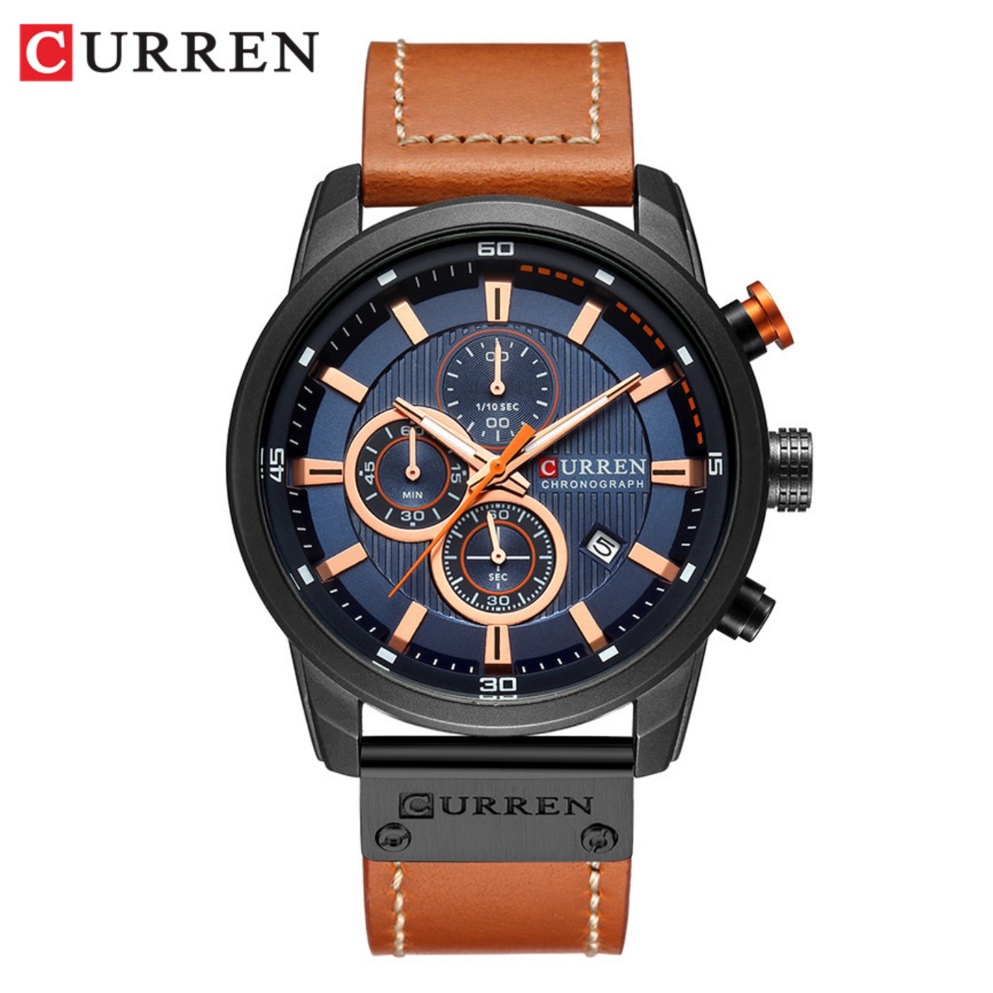 Relógio Masculino CURREN de Mo - Luxury Quartz Watch Brands avaliação e preço