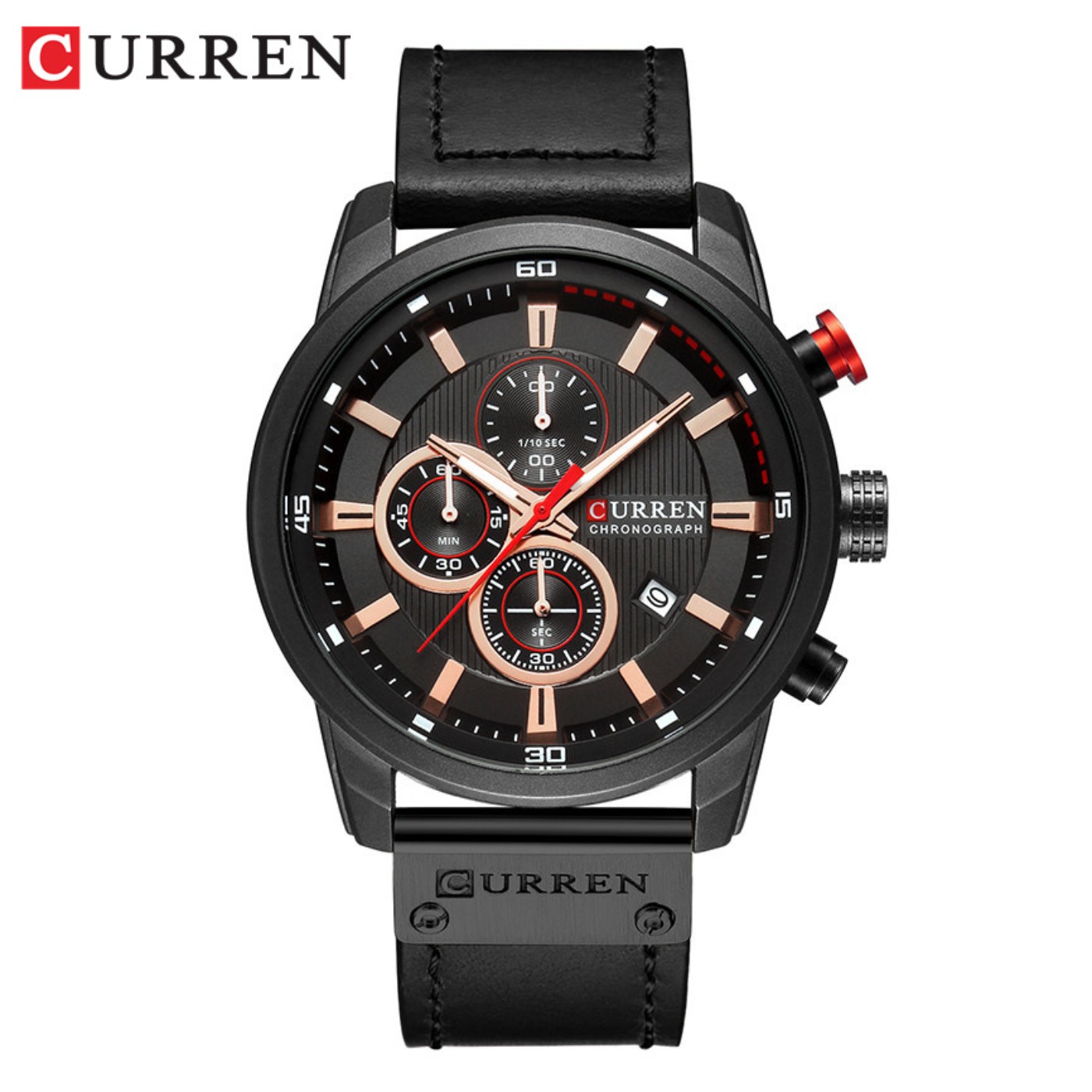 Relógio Masculino CURREN de Mo - Luxury Quartz Watch Brands avaliação e preço