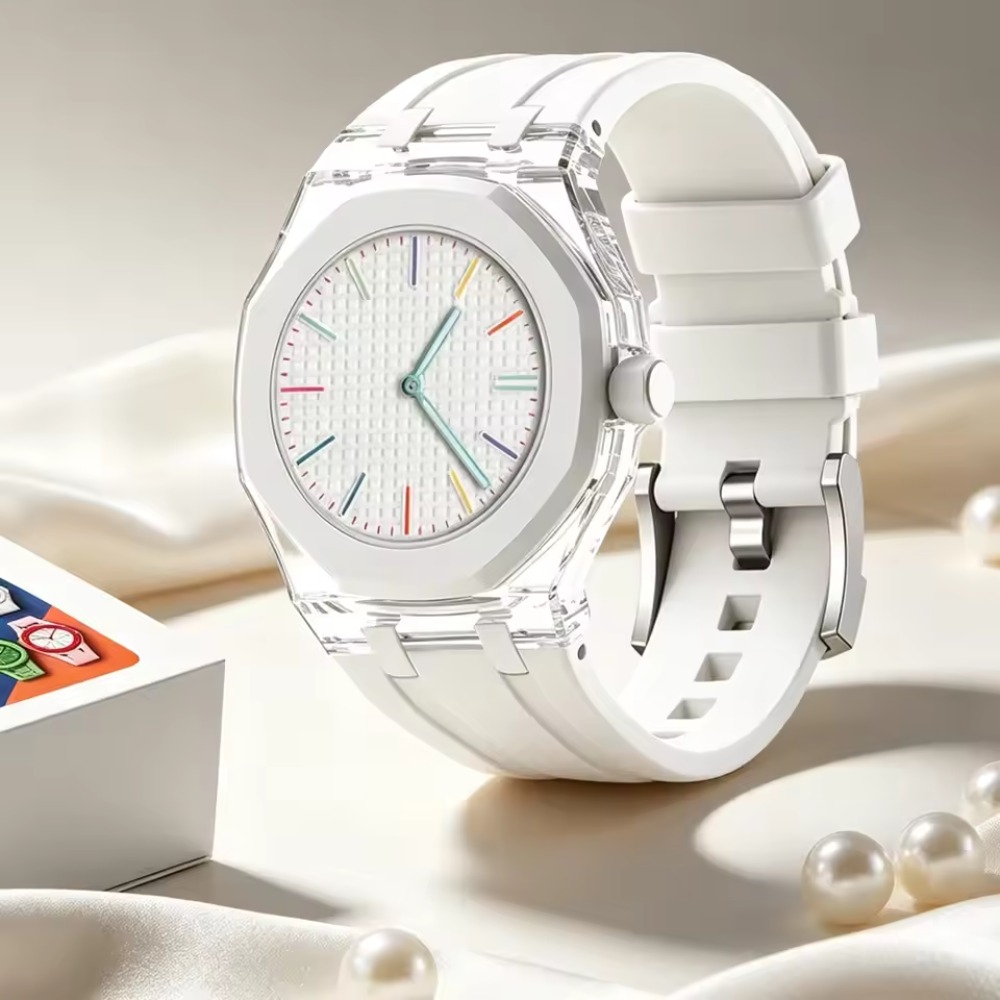 Capa Transparente + Pulseira d - Luxury X I Watch avaliação e preço