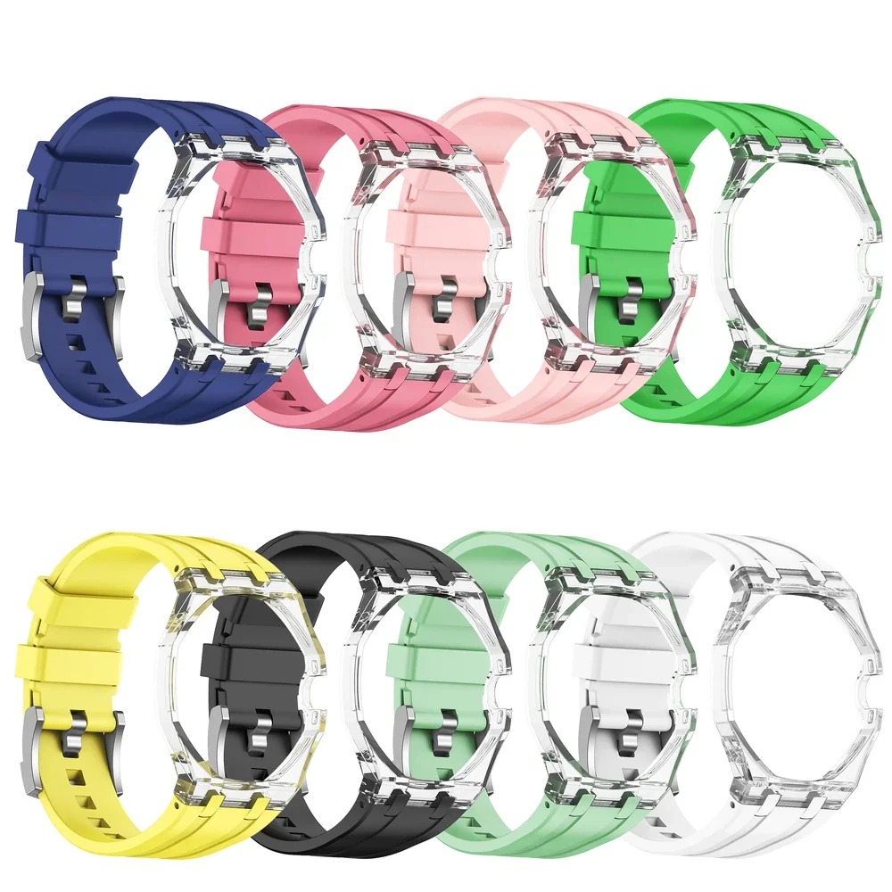 Capa Transparente + Pulseira d - Luxury X I Watch avaliação e preço