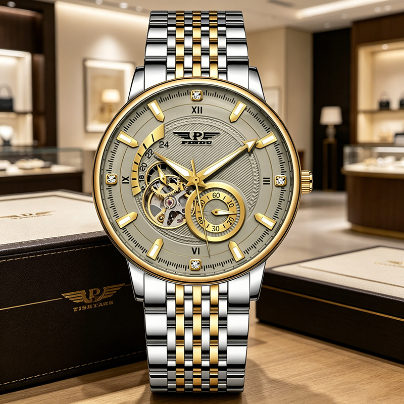 Relógio de Luxo Masculino PIND - Luxury Watch Second Hand avaliação e preço