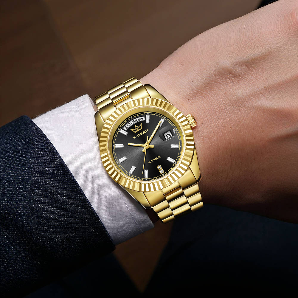 Relógio Mecânico Automático de - Luxury X I Watch avaliação e preço