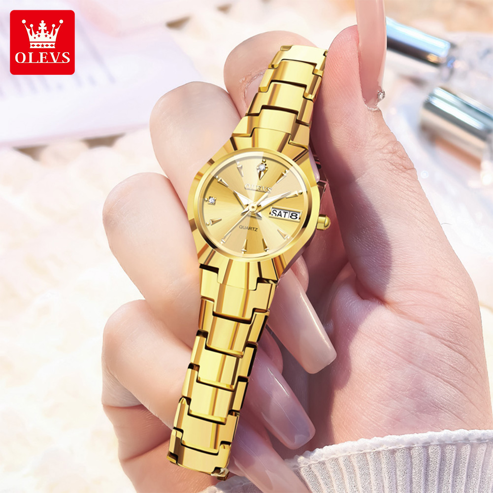 Olevs senhoras relógio 8697 lu - Luxury Watch Ladies avaliação e preço