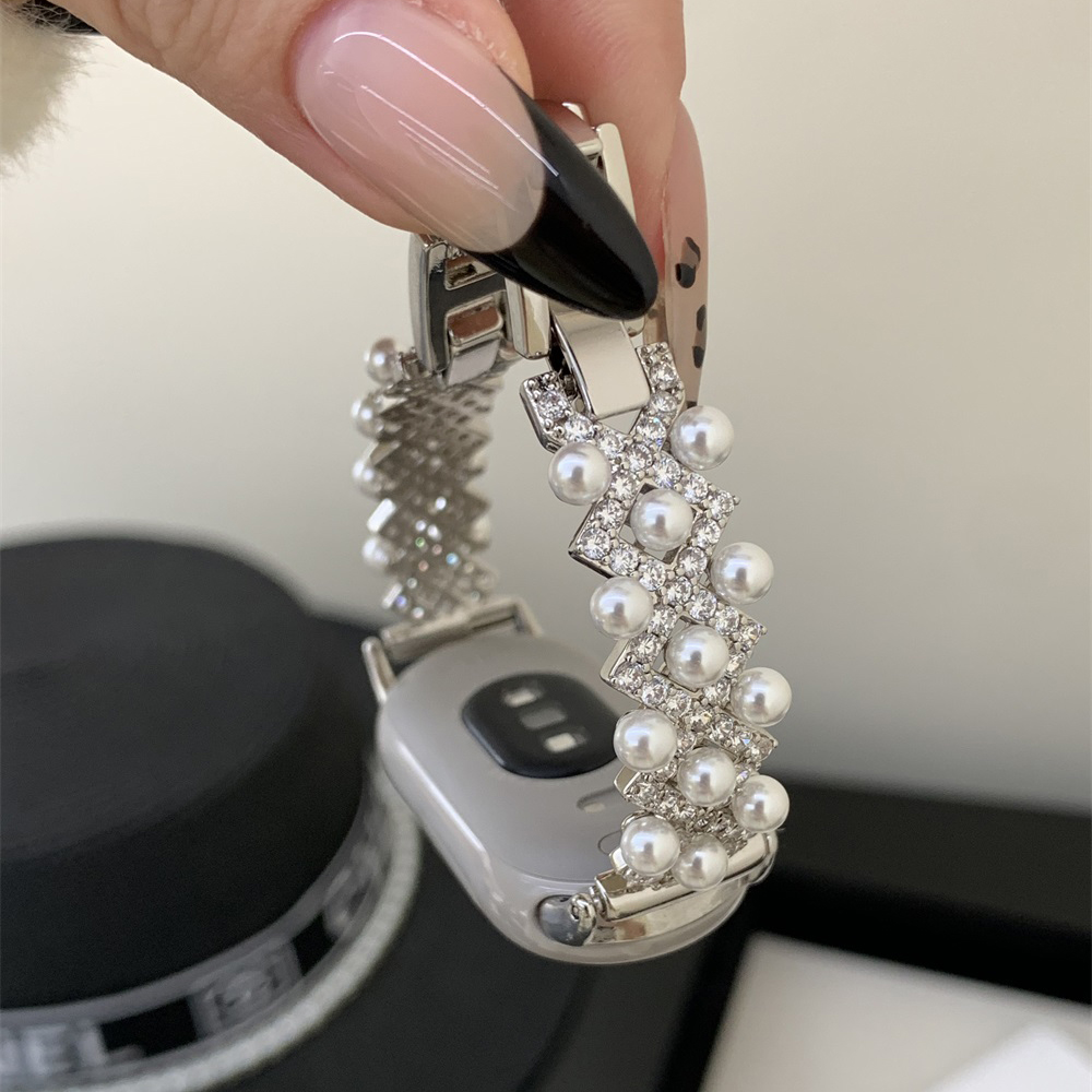 Senhora pérola cruz incrustada - Xiaomi Luxury Watch avaliação e preço