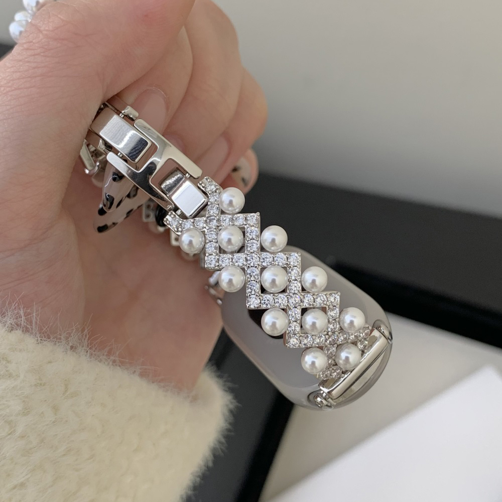 Senhora pérola cruz incrustada - Xiaomi Luxury Watch avaliação e preço