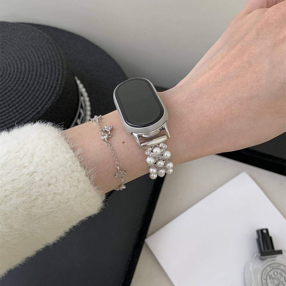 Senhora pérola cruz incrustada - Xiaomi Luxury Watch avaliação e preço