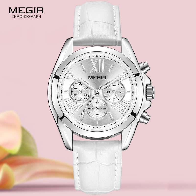 Megir-2114 relógio de couro br - Luxury Watch Index avaliação e preço