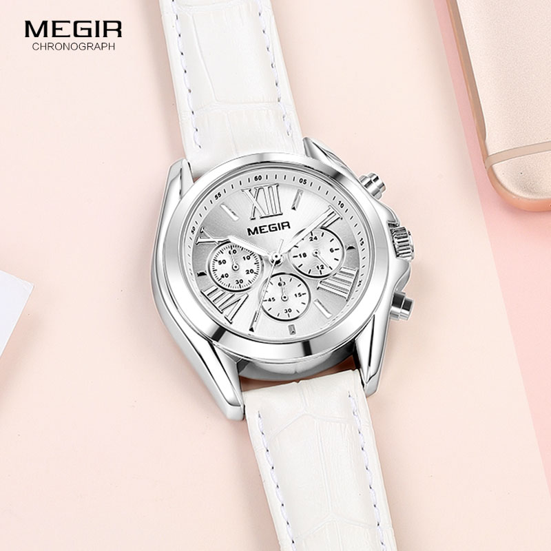 Megir-2114 relógio de couro br - Luxury Watch Index avaliação e preço