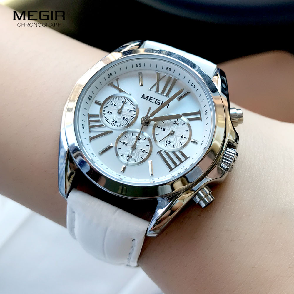 Megir-2114 relógio de couro br - Luxury Watch Index avaliação e preço