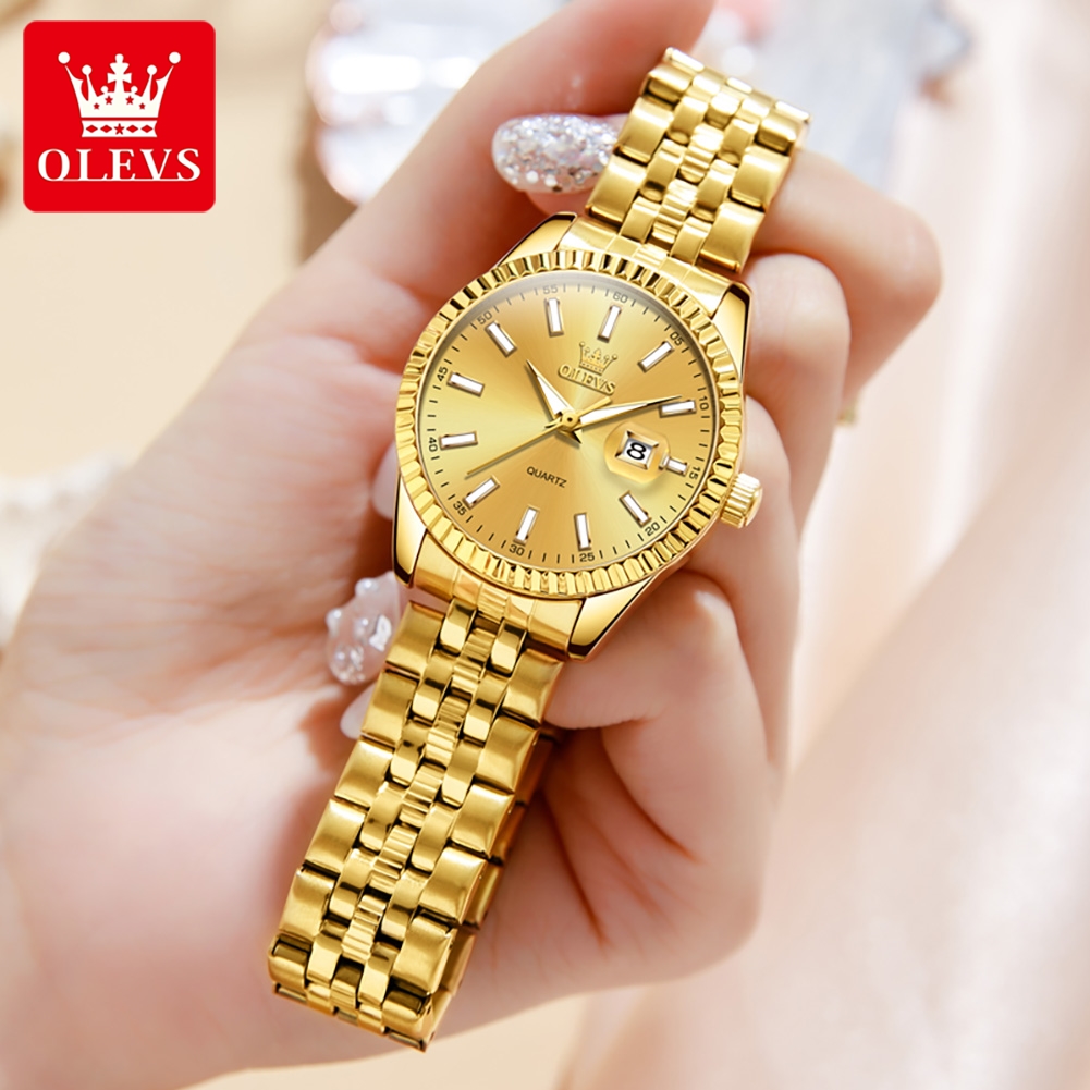 OLEVS-Relógio Quartzo À Prova  - Luxury Watch Index avaliação e preço