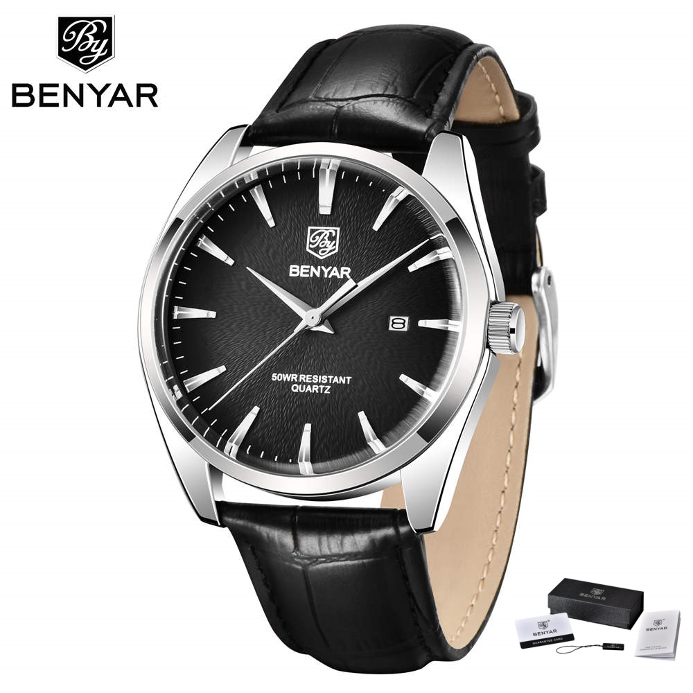 Benyar 5163 marca superior de  - Luxury Watch Holder For Men avaliação e preço