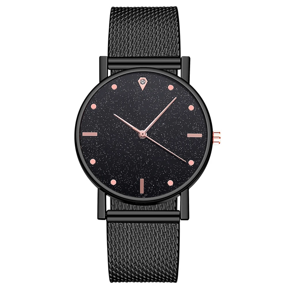 2025 nova simples banda de sil - Luxury Watch Black avaliação e preço