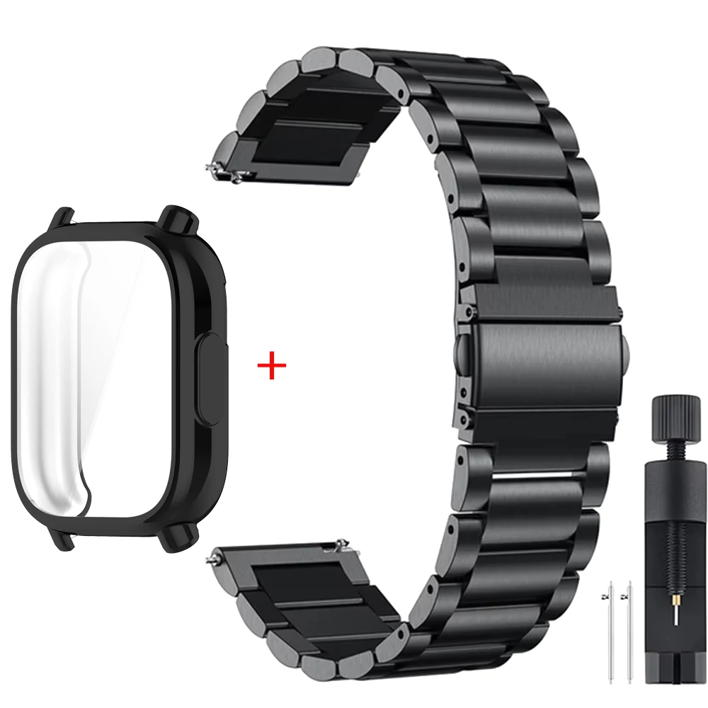 Capa + pulseira de metal luxuo - Xiaomi Luxury Watch avaliação e preço