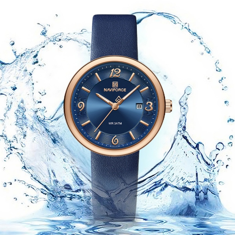 Relógio de Quartzo Feminino NA - Luxury Watch Black avaliação e preço