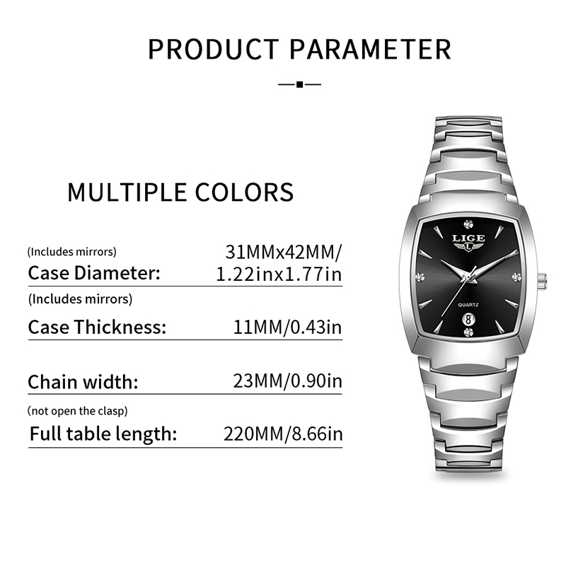 Lige relógio feminino de luxo, - Luxury Watch Ladies avaliação e preço