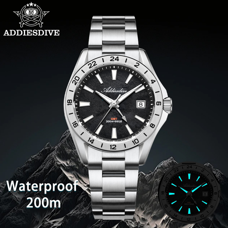 ADDIESDIVE Relógio masculino e - Luxury Watch Second Hand avaliação e preço