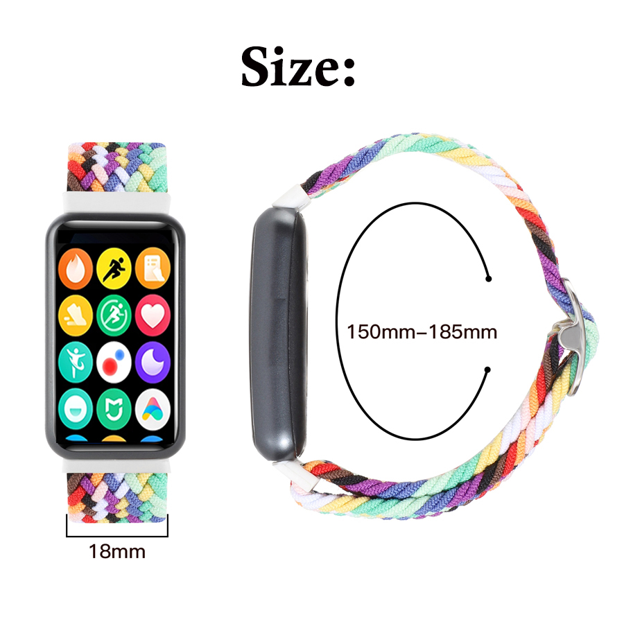Pulseira de Nylon Trançada par - Xiaomi Luxury Watch avaliação e preço