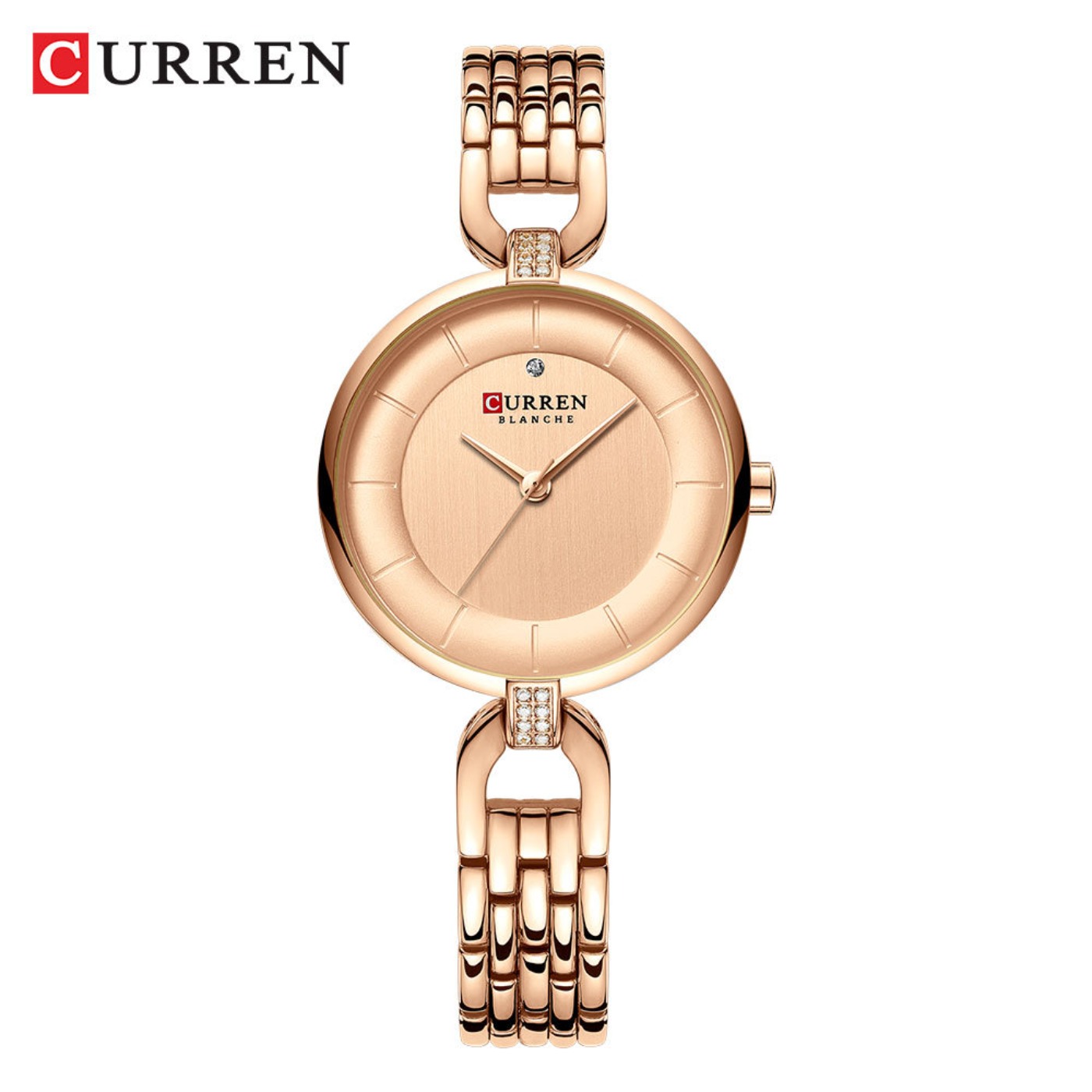 Relógio Feminino CURREN de Lux - Luxury Quartz Watch Brands avaliação e preço