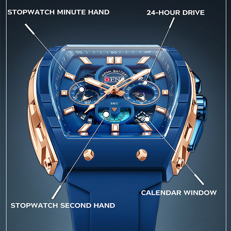 Multifuncional cronógrafo reló - Luxury Watch Index avaliação e preço