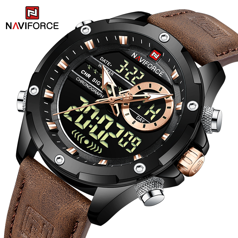 Novos Relógios Masculinos NAVI - Luxury Watch Holder For Men avaliação e preço