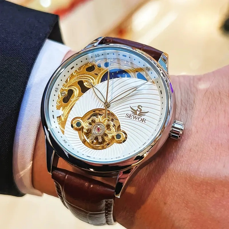 Relógio Mecânico Automático Lu - Luxury Watch It avaliação e preço