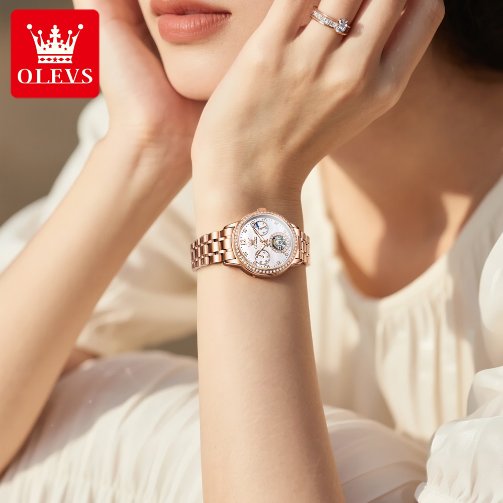 Relógios Femininos OLEVS, Marc - Luxury Quartz Watch Brands avaliação e preço