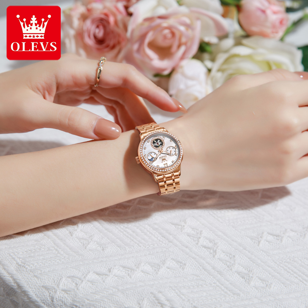 Relógios Femininos OLEVS, Marc - Luxury Quartz Watch Brands avaliação e preço